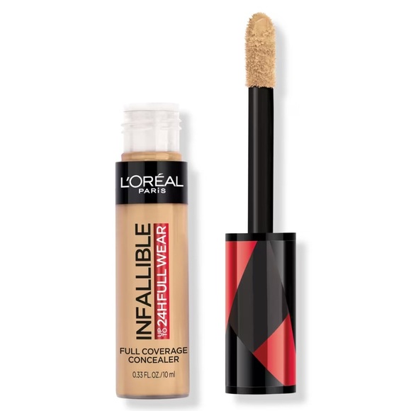 L’Oréal 365 Cashew Infallible 24 Hour Full Wear Full Coverage Concealer - Picture 1 of 3